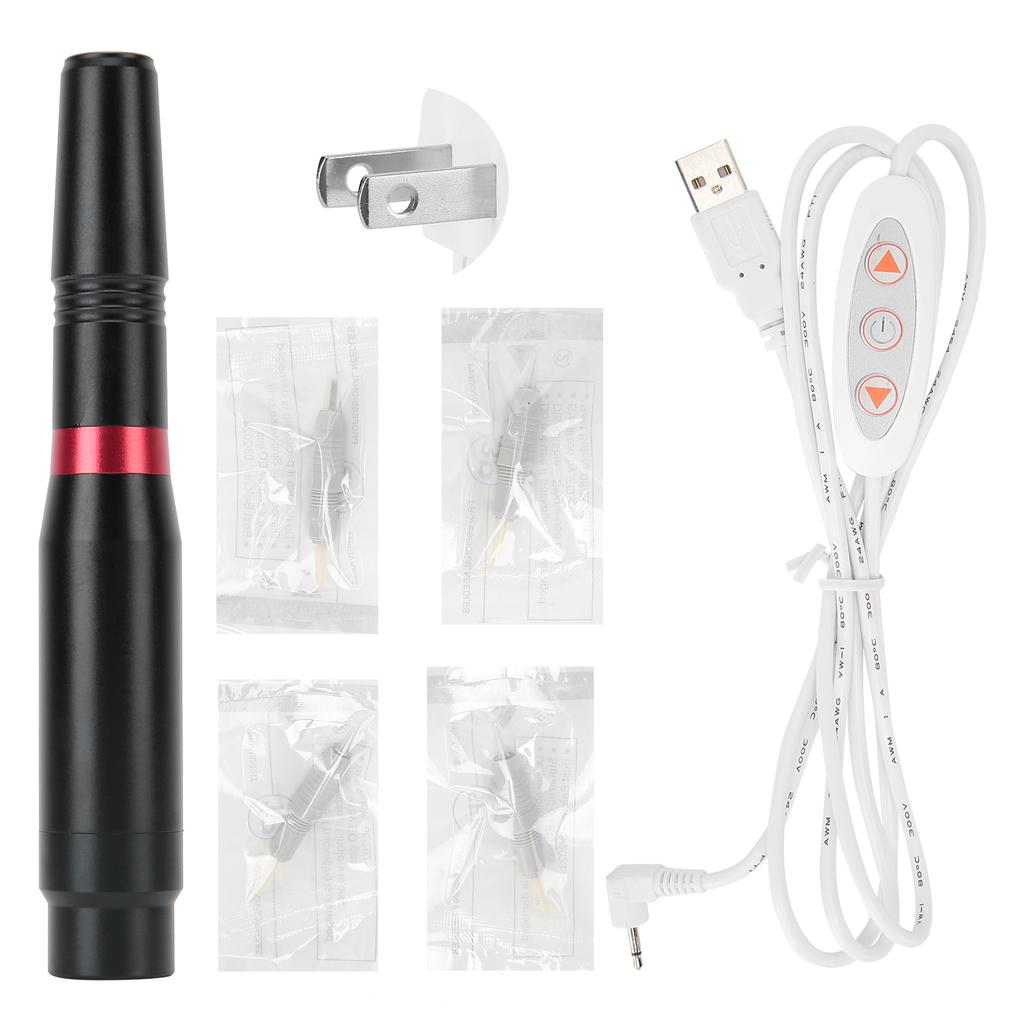 Microblading Tattoo Machine 5 Gears Eyebrow Lip Bleaching Screw SemiPermanent Pen