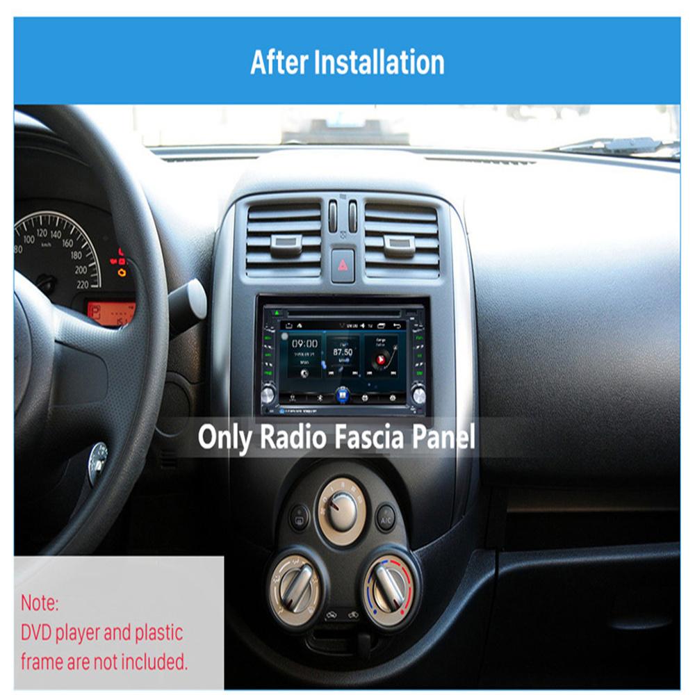 Double DIN DVD Mounting Frame for Dodge