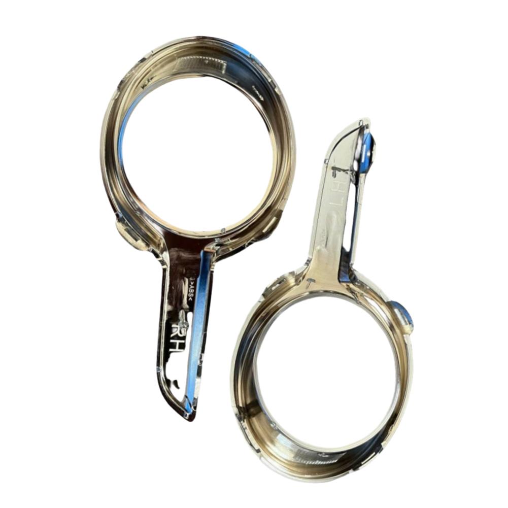 

2pcs ABS Front Bumper Fog Light Covers for 208 2012-2025 OEM Number 1608111480 1608110880 and Weather Resistant China Mainland