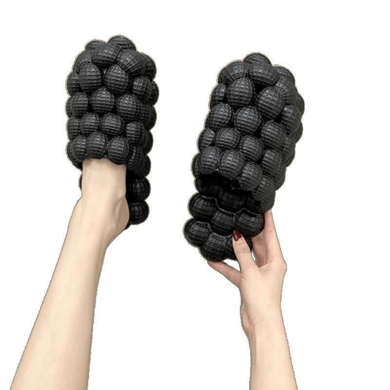 Summer Stepping On Shit Feeling Peanut Slippers EVA Non-slip Home Massage Foot Bathroom Bath Men and Women Sandals