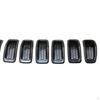 7Pcs Car Front Grille Inserts 6CY39XS9AC 6CY39XS9Ab, Honeycomb Mesh ,Matte ,, Wfrqgrt-797 ,Rims