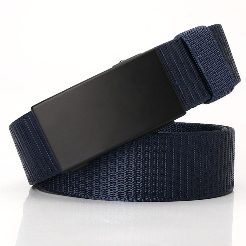 

Nylon Canvas Automatic Buckle Belt For Teenagers Outdoor Casual Wear