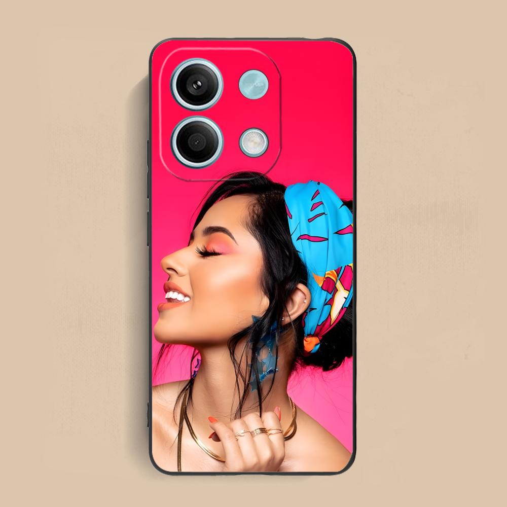 Moderne Becky G Mattes TPU-Handyhülle für Xiaomi Redmi Note 14 13 12 11 S Pro Plus 4G 5G Bunte Druckabdeckung