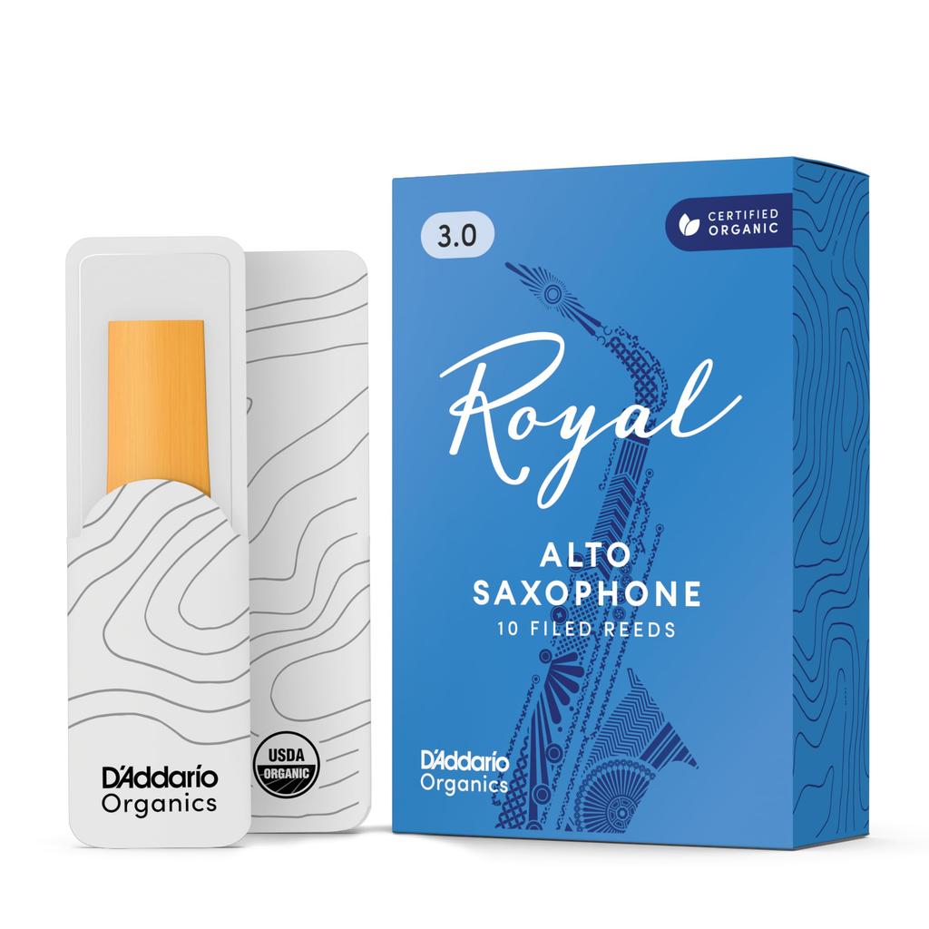 Rico Alto Saxophone Reed, Rico Royal, No. 3