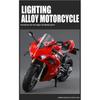 Modellino di Motocicletta in Lega Ducati V4S 1/9, Raffinato Ornamento da Scrivania, Il Miglior Oggetto da Collezione per gli Appassionati di Moto, Regalo di Halloween
