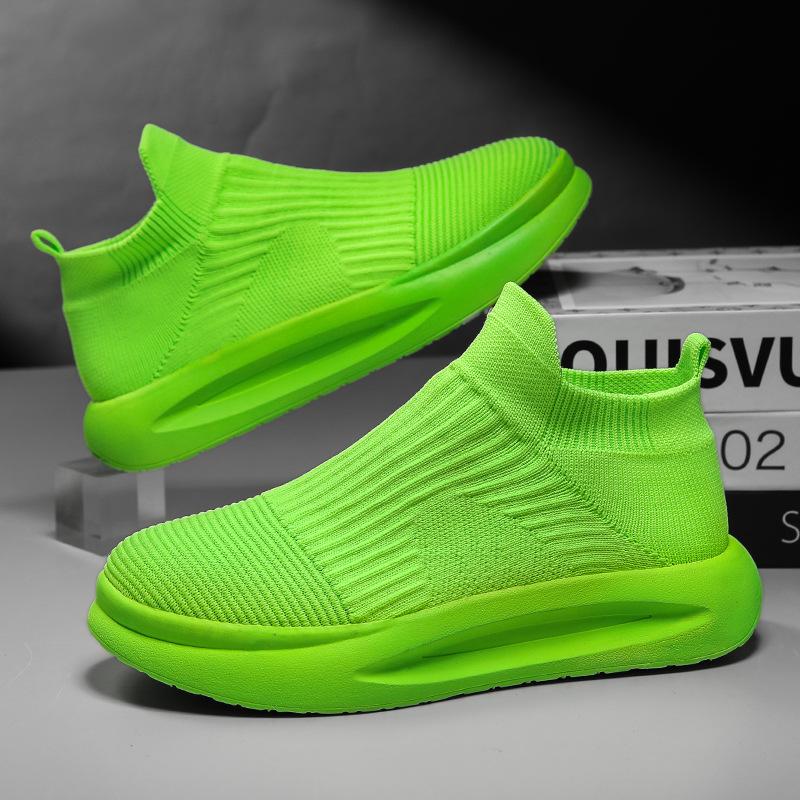 Socks shoes new mesh breathable thick-soled sports raw soft sole 22 summer 39