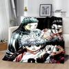 HUNTER×HUNTER Cartoon Printed blankets Picnic blanket Flange Warm blanket Home travel blankets bed linings birthday gift