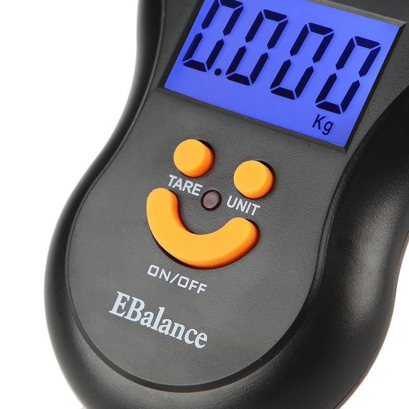 50kg Tragbare Elektronische Handgepäckwaage für Reise-, Angel- und Haushaltsgebrauch
