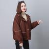 Women's Winter 2024 Hooded Cotton-Padded Casual Jacket – Loose Fit, Short, Thick, and Warm Fashion Coat