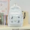 New Cute INS Cartoon Star, Girls' Backpack for Middle and High School Students, Korean Style Niche Student Commuter Backpack