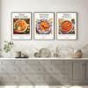 Kitchen Food Poster Patatas Bravas Churros Pizza Pancakes Canvas Painting Prints Wall Picture for Bar Dining Room Home Decor
