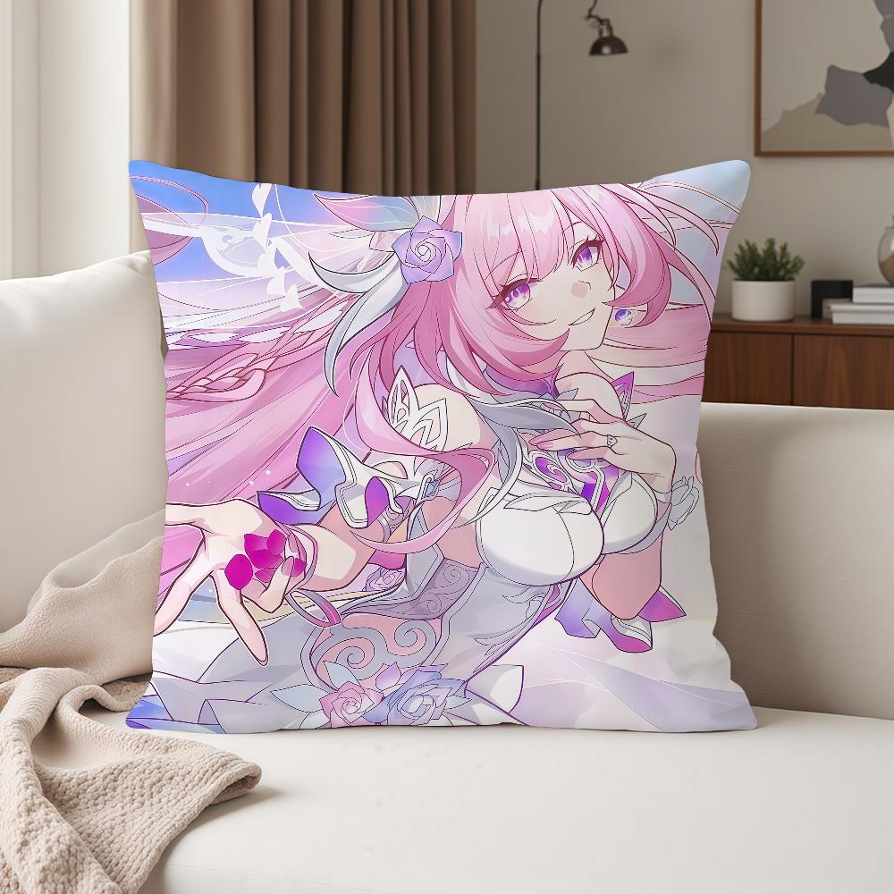 Video Game Honkai Star Rail Cyrene Pillow Case Suitable For Bedrooms Living Rooms Cars Home Decoration