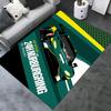 Wyścig, Prędkość, Biuro Nürburgring Dywanik Biurowy Miękki Poliester Dywanik Wejściowy Zmywalny Antypoślizgowy Można Prać w Pralce