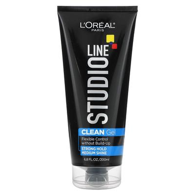 L'Oréal, Student Line Clean Gel, Güçlü Tutuş, Orta Parlaklık, 6.8 fl oz (200 ml)