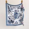 Flower Small Square Scarf 71 Silk Scarf Women's Headscarf Spring and Summer Matching Shirt Professional Decoration Neck Protection Scarf Thin Scarf Ti