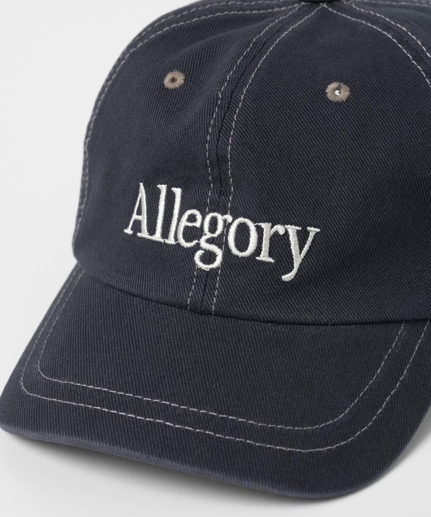 MILLO WOMEN Stitch Cotton Ball Cap [Deep Navy]