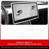 Pro Tesla Model 3 Y Autopříslušenství Centrální ovládání Navigace Obrazovka Silikonový ochranný rám Tvrzená fólie Ochranný kryt