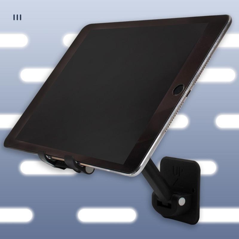 Wall Mounted Phone Stand Adhesive Support  Compact Designs Phone Holder Simple Installation for Smartphones & Tablets