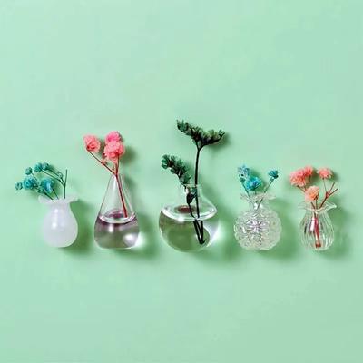 Simulation Mini Vase Kühlschrankmagnete Langlebige Vasenmagnete für Kühlschrank Kühlschrankzubehör