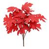 Artificial Maple Leaf Bundles for Thanksgiving Home Decor, Faux Fall Flowers Small Bouquets Centerpiece or Mantel