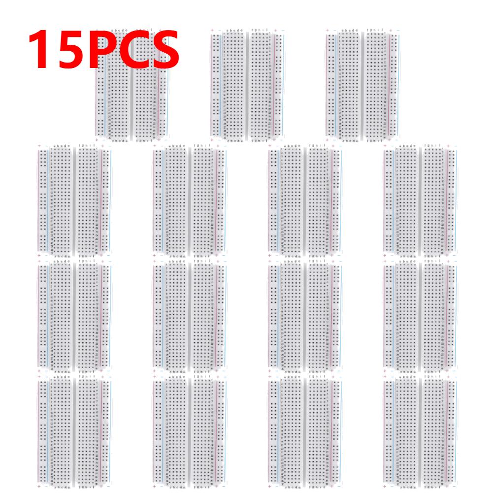 MB-102 Steckplatine 400 Punkte Lötlos PCB Bread Board Test Entwickeln Dupont-Kabel DIY Mini-Steckplatine für Bus-Test-Leiterplatte