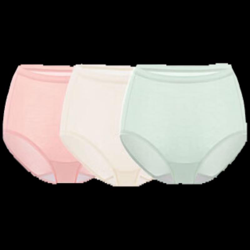 PurCotton Women's Pure Cotton Triangle Briefs 3-Pack