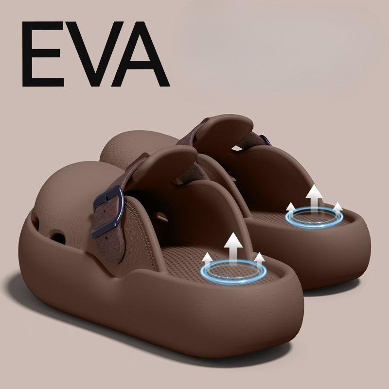 

High-top Shoes, Slip-on Shoes, Women s New Style Anti-slip Beach Slippers 40-41 колір темно кави
