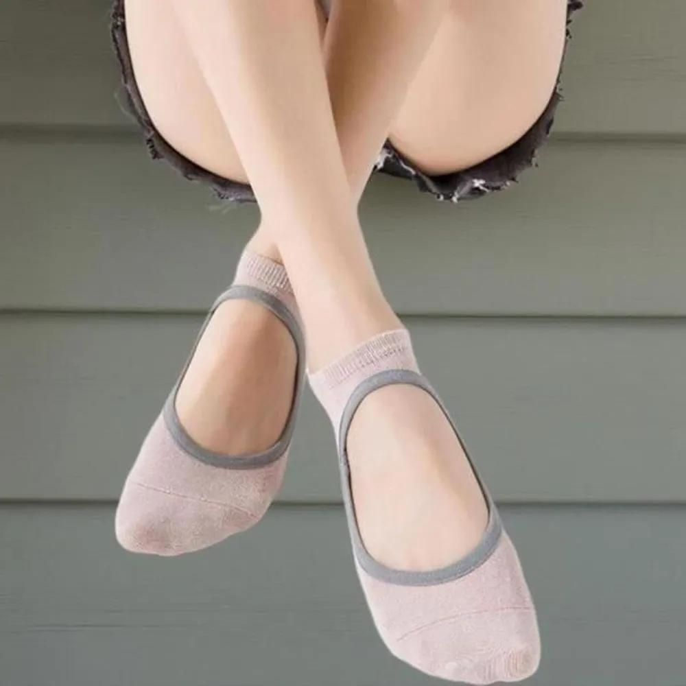 Women s Non-slip Open-toe Pilates Yoga Sports Socks FREE