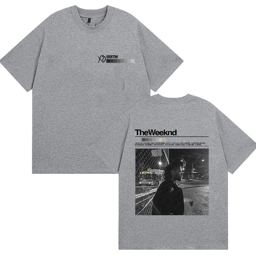 Limited Edition for SpringSummer 2026 of The Weeknd XO Album  Mens Gothicstyle Clothing for Street Hiphop Tshirt