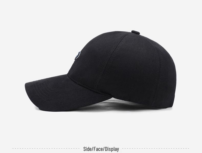 Korean Fashion Women's Embroidered Wide Brim Baseball Cap 2025 - Duckbill Design