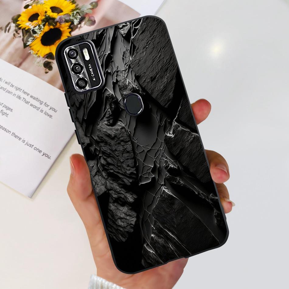 For ZTE Blade A7s 2020 Case Zte A7020 Blade A7s 2020 Fashion Cool Pattern Black Silicon Soft Phone Cases