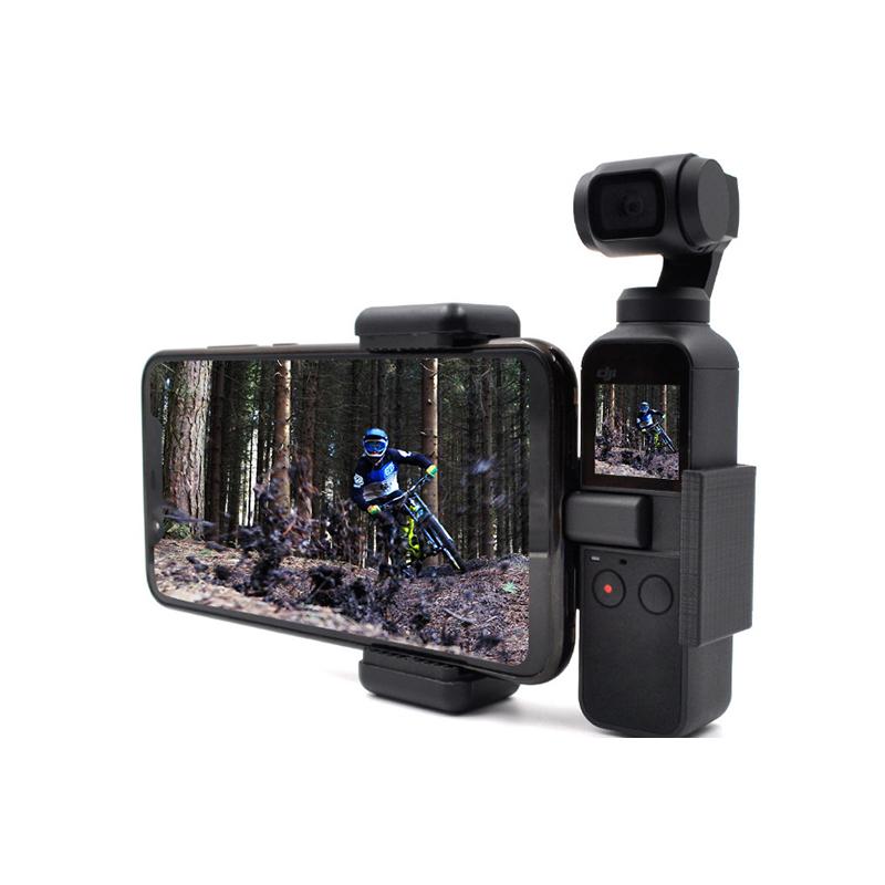 Phone Mount Holder for DJI OSMO Pocket/Pocket 2 Gimbal Camera Smart Phone Connector Adapter Support Clip Fixer Accessories