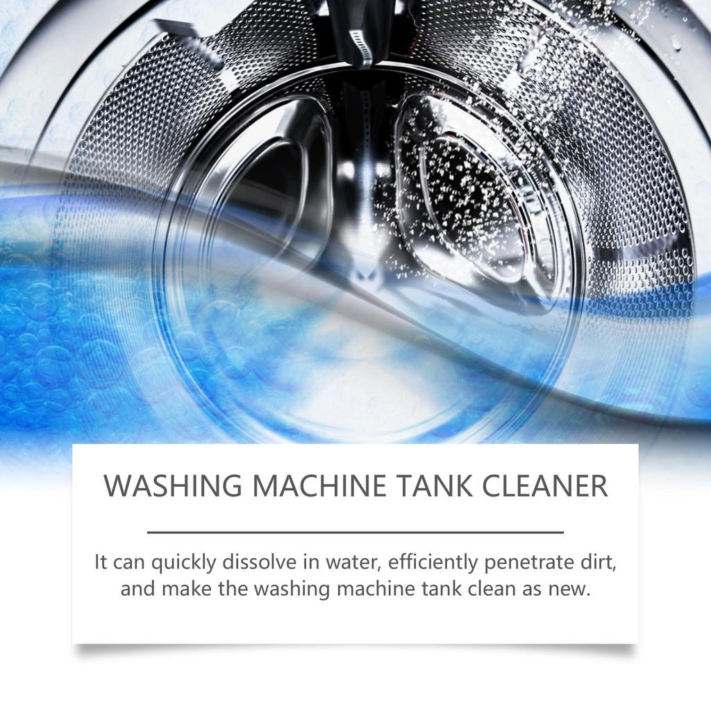 125g Jaysuing Washing Machine Tank Cleaner, Decontamination, Descaling, Fresh Fragrance, Drum, Wave Wheel, General Daily Maintenance