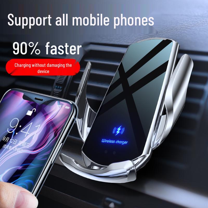 Q3 Magnetic Wireless Car Charger with Infrared Induction and Air Vent Mount