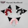 Kuromi Plush Headband Lolita Lace Hair Accessory Adorned Girl Headdress