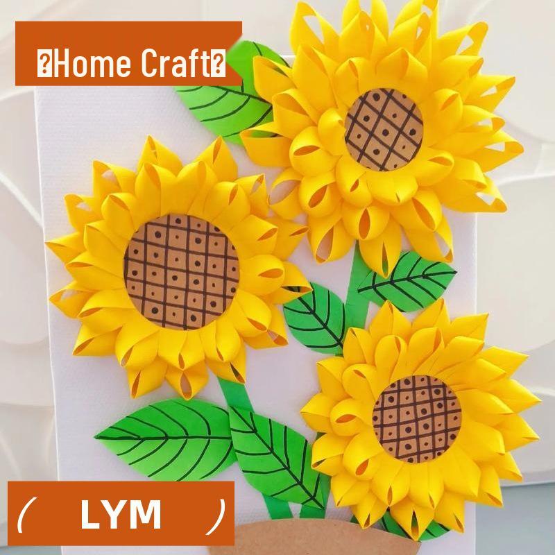 

Creative Gift: Handmade Double-Sided Sunflower - Keke Guanyin