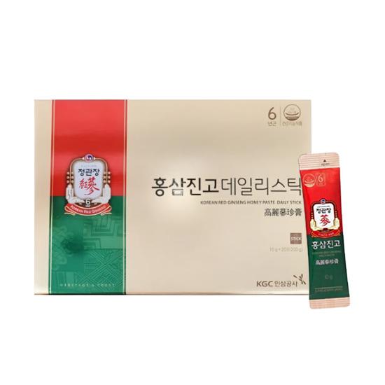 KGC JungKwanJang Red Ginseng Jin-Go Daily Stick (20 Sticks)