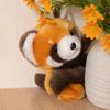Hot Happy Red Panda Hand Puppet Plush Toy Fun Gift Comforting Plush for Kid Costeffective for Bed Sofa Office Home Decor Cushion