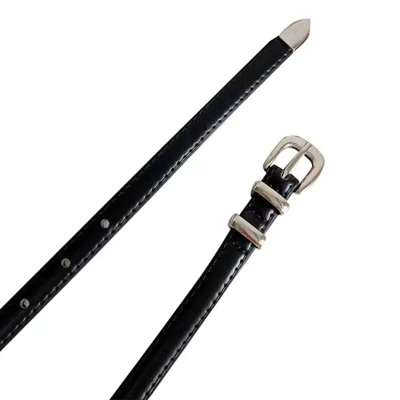 Korean Version Candy-Colored Small Leather Belt For Women Thin Style Summer Decorative Simple And Versatile Pairs With Dress