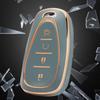 4 5-knappars TPU bilnyckelfodral för Chevrolet Chevy Malibu Camaro Cruze Traverse Spark Equinox Sonic Volt Protect Shell