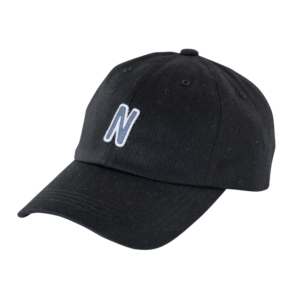 Nakota Cotton Twill Logo Baseball and Deep Black Cap, Men's Women's, Fit, Golf, Outdoor, Large,