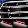Grilă Frontală Mașină Emblema cu Lumină LED Accesorii Exterioare pentru Mitsubishi L200 Lancer 10 ASX Colt Pajero Outlander Eclipse Mirage MQ9