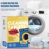 Waschmaschinen-Reinigungstabletten, vollautomatische Desinfektions- und Sterilisations-Reinigungstabletten, Haushaltswaschmaschine, tiefe Fleckenentfernung