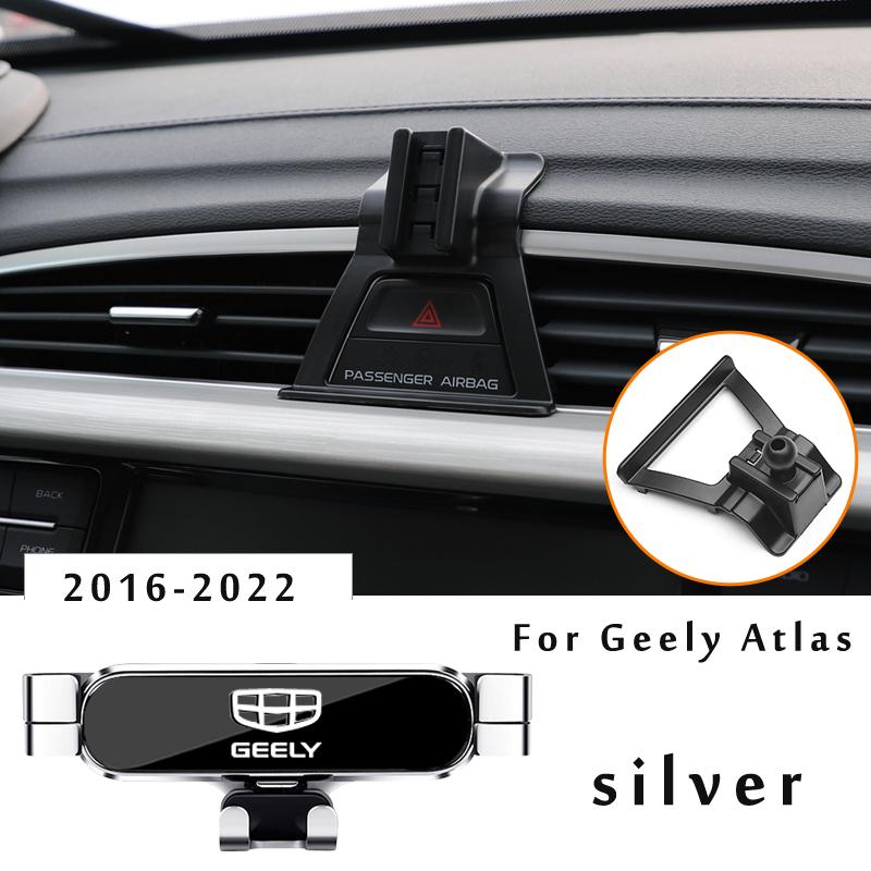 Car Phone Holder For Geely X7 Sport Atlas pro 2018  2022 Car Styling Bracket GPS Stand Rotatable Support Mobile