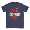 Mens Womens G-Green Day Punk T Shirt Cotton Graphic Printed T-Shirt Band Clothing Outfits