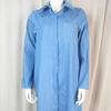 Denim Dress Single Breasted Pockets Summer Buttons Knee Length Dress Streetwear