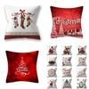 Vibrant Christmas Themed Decorative Cushion Cover For Festive Home Decor 18x18