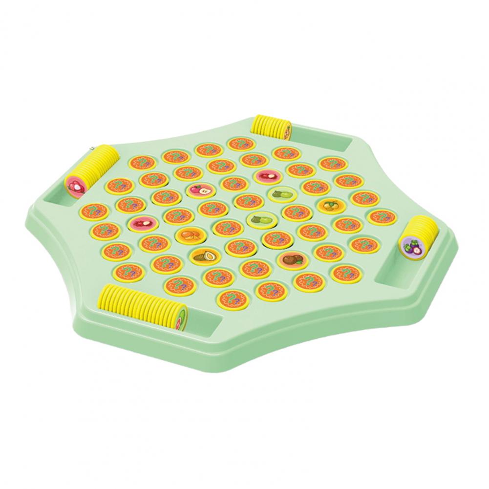 

Игра на память для двух игроков, развивающая игрушка-головоломка на память для малышей, фруктовые шахматы, игра на сопоставление на доске для тренировки концентрации, веселье 2