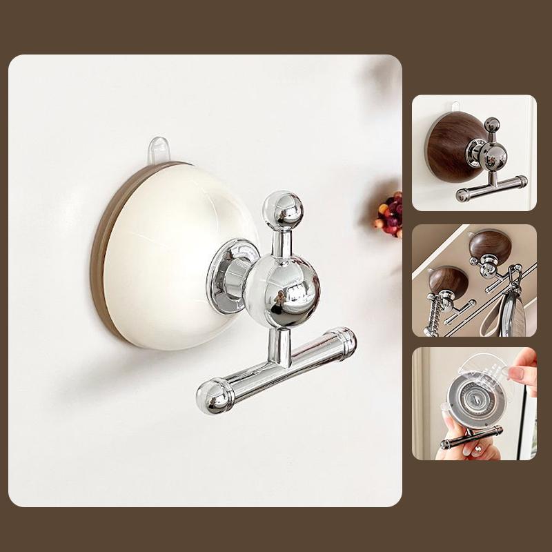 

1/2 шт. Классический крючок на присоске Водонепроницаемый держатель для полотенец Многоцелевой настенный крючок Органайзер для хранения