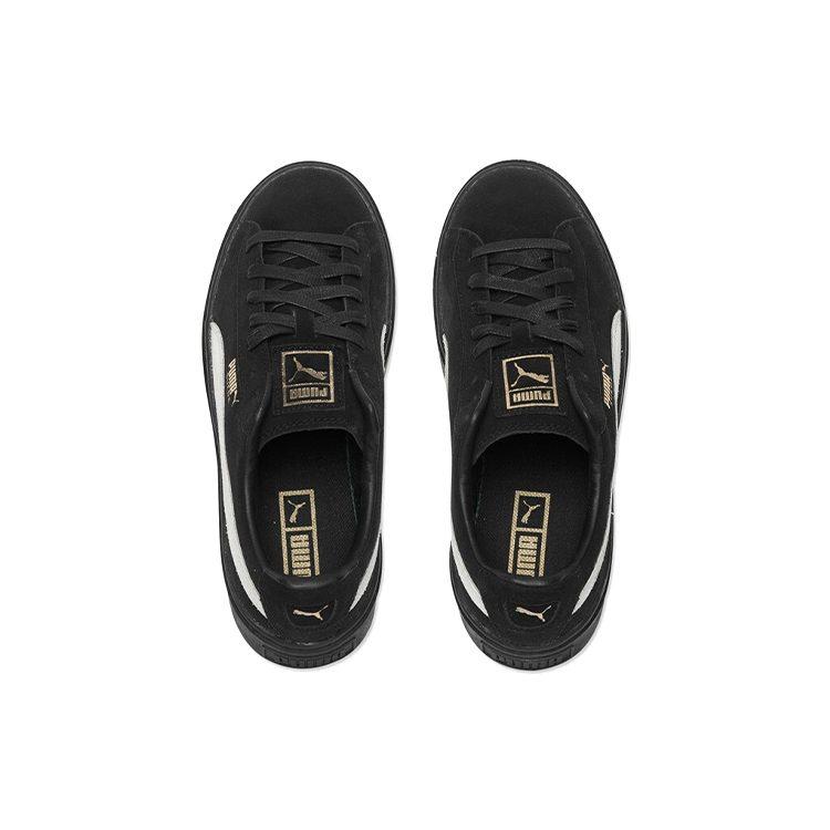 Puma Suede Skate Shoes 'Black White' Women's 364718-03